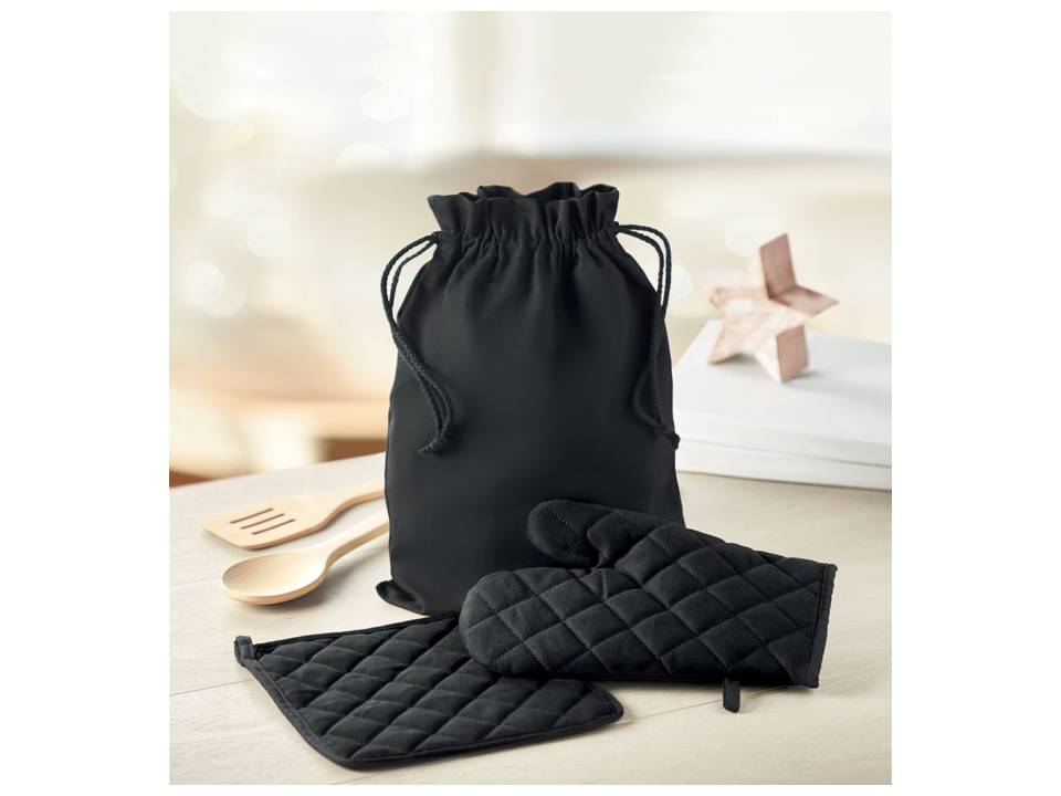 Ensemble de cuisine en coton 1