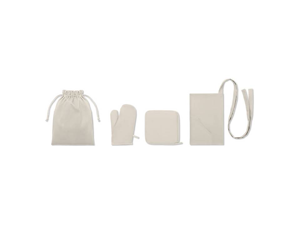 Ensemble de cuisine en coton 3