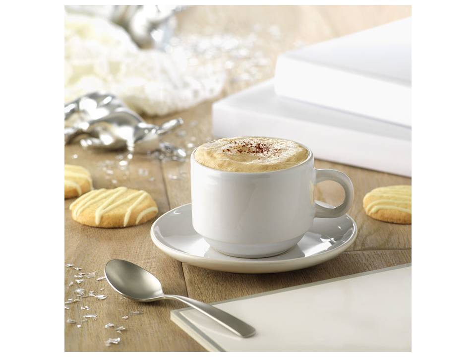 Tasse à cappuccino en grès avec revêtement 1
