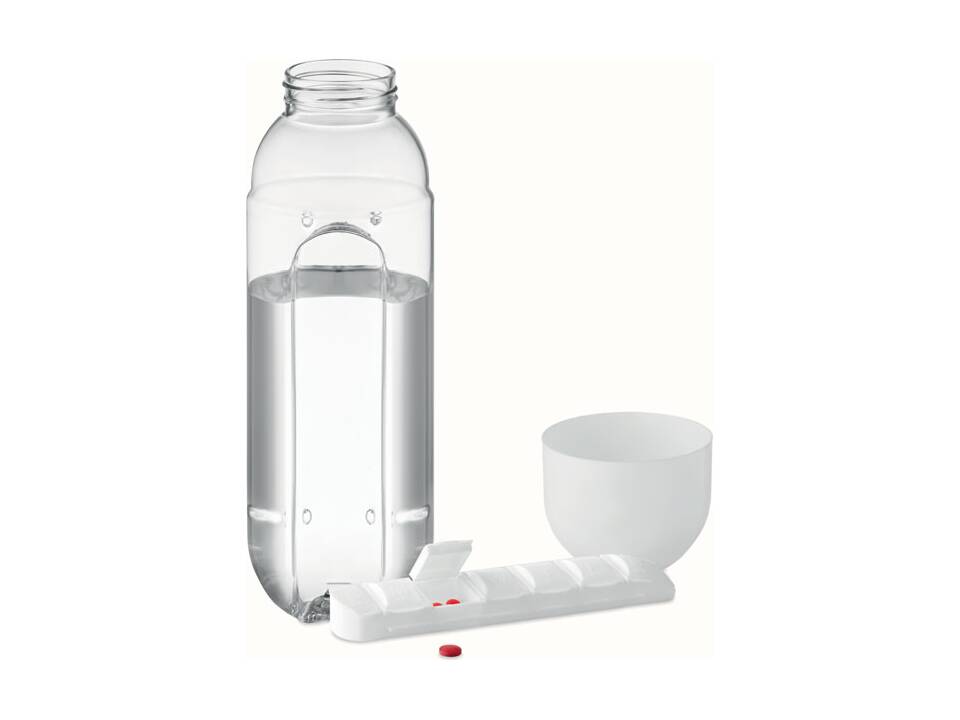Bouteille et pilulier intégré 4