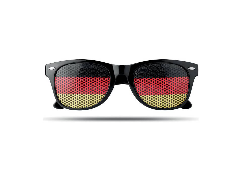 Lunettes avec des verres au couleurs des pays 5