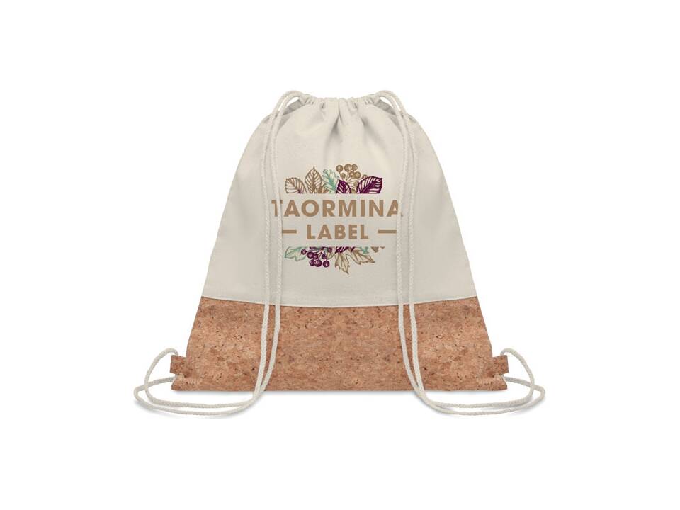 Sac à cordon avec liège. 5