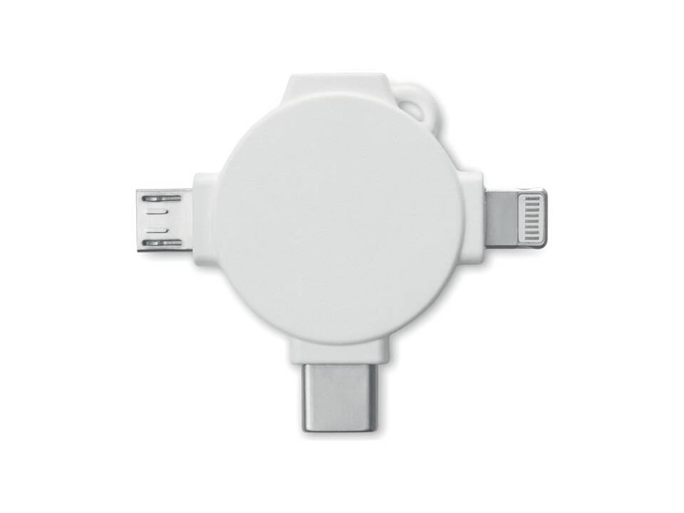Câble avec adaptateur 3 en 1 6