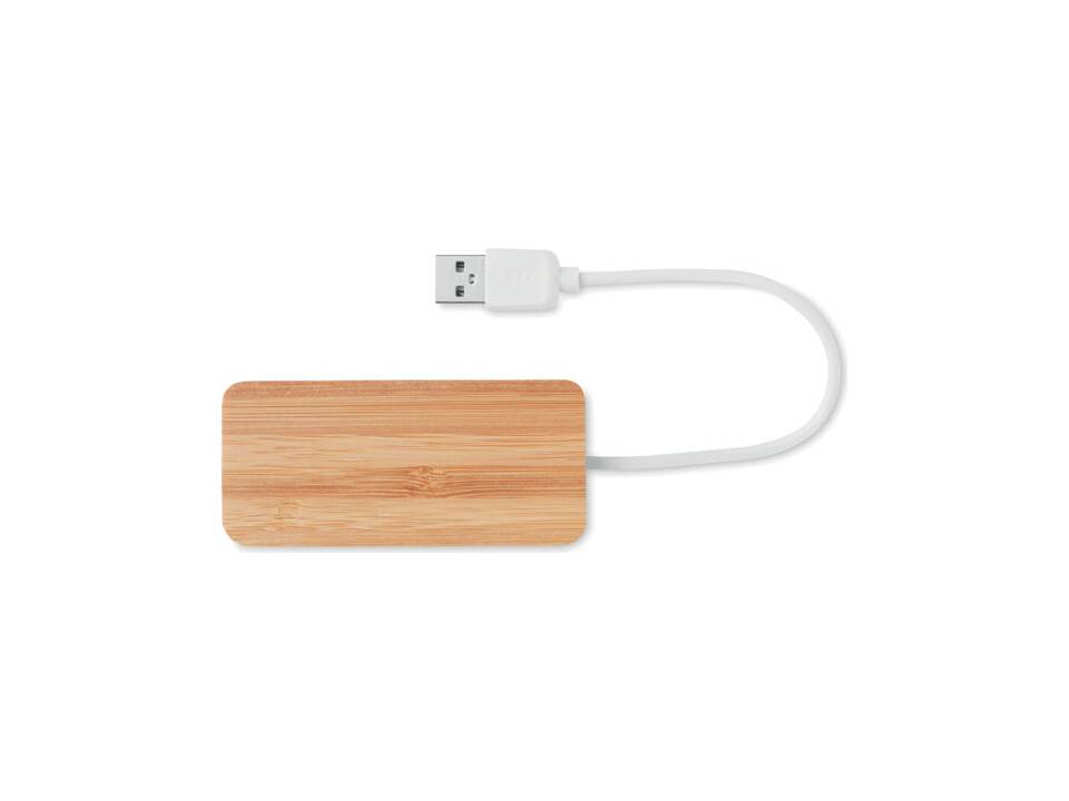 Hub USB 3 ports Bambou 5