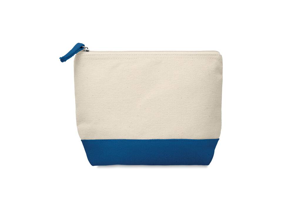 Trousse en coton bicolore 13