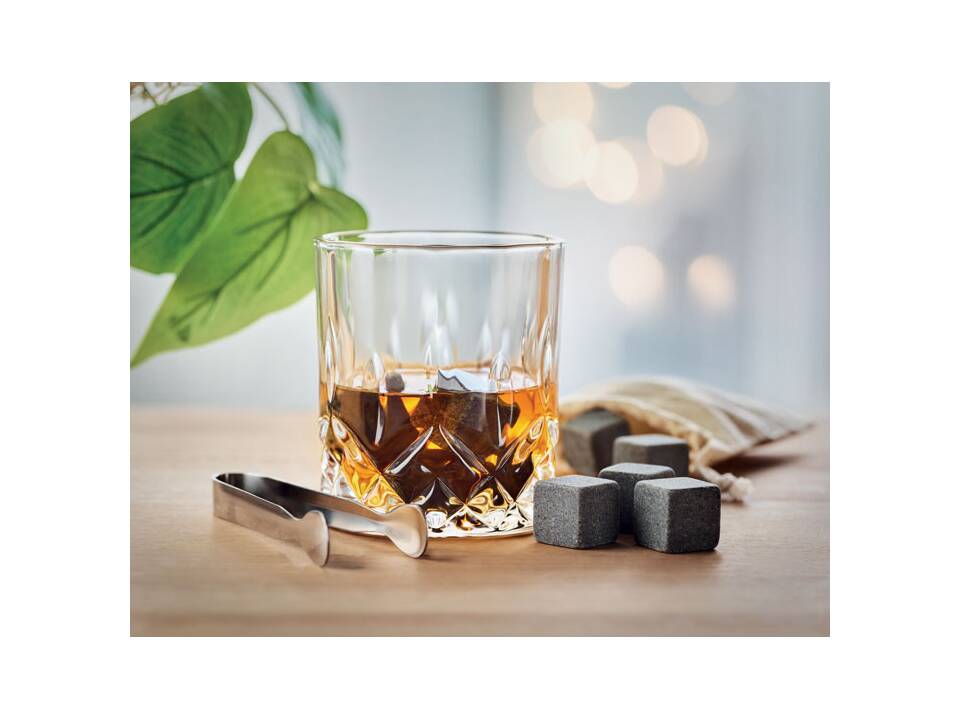 Set whisky avec boîte bambou 2