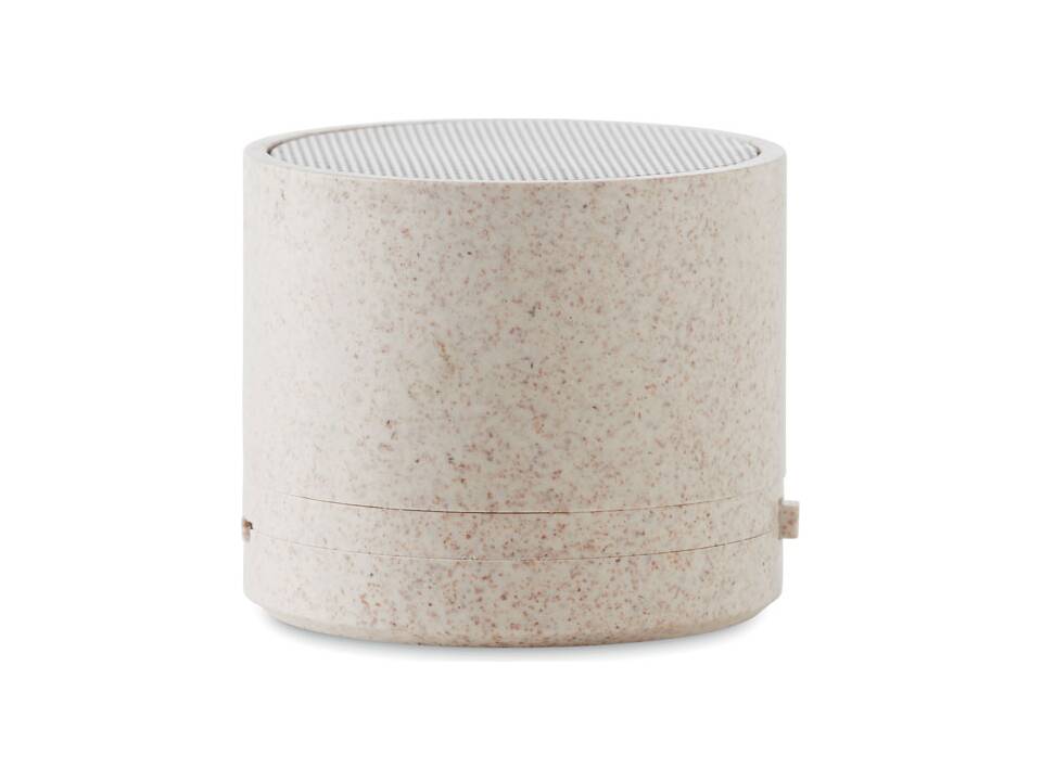 Haut-parleur s/ fil paille blé 5