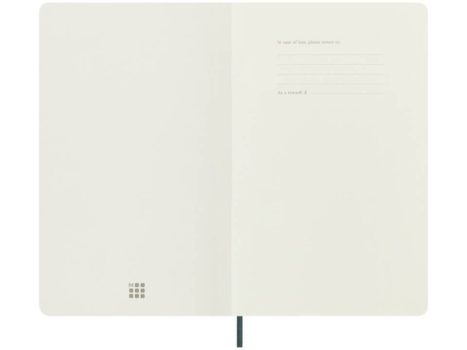 Carnet L Moleskine Vegea Boa à couverture souple - ligné 10