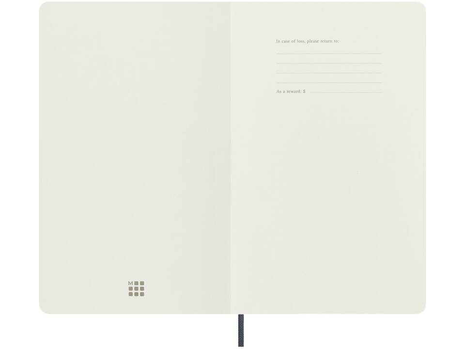 Carnet L Moleskine Vegea Capri  à couverture souple - ligné 8