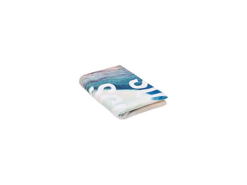 Serviette de plage personnalisées, recyclée et durable en REPREVE® RPET 3