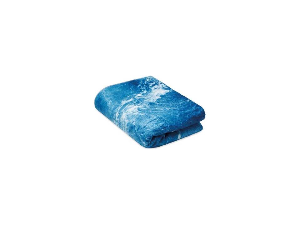 Serviette de plage personnalisées, recyclée et durable en REPREVE® RPET 4