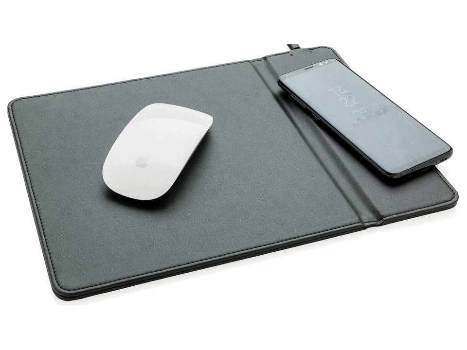 Muismat met draadloze lader voor smartphone