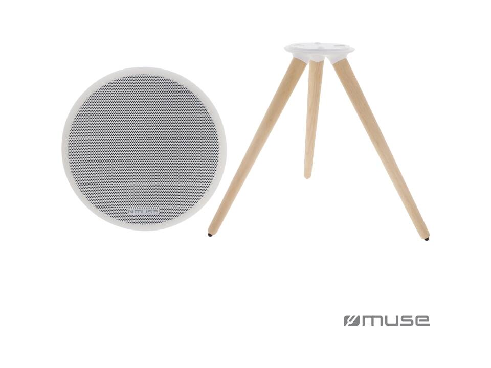 Muse Full LED, splash proof Bluetooth Speaker with tripot 7