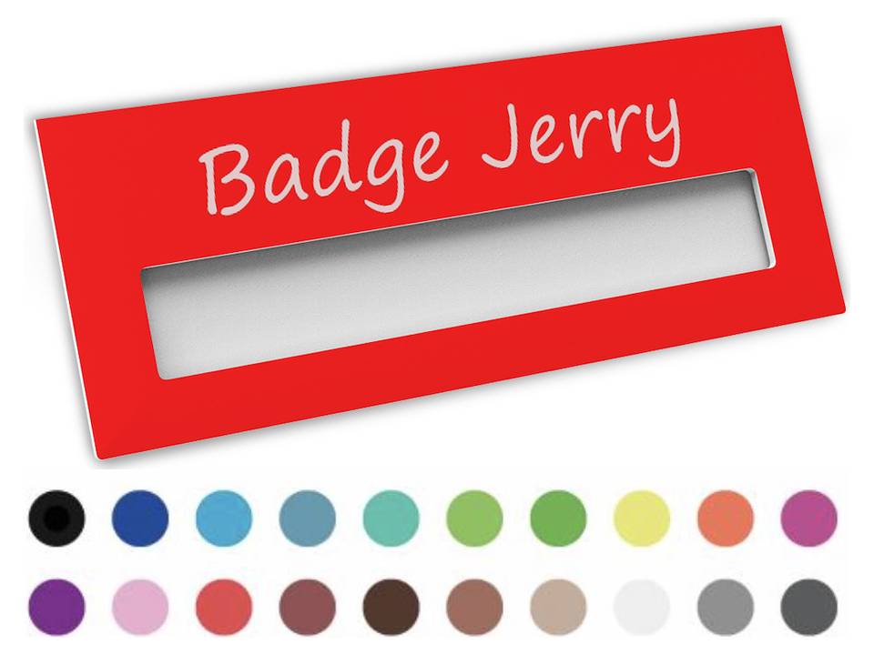 Naambadge Color 74 x 30 mm