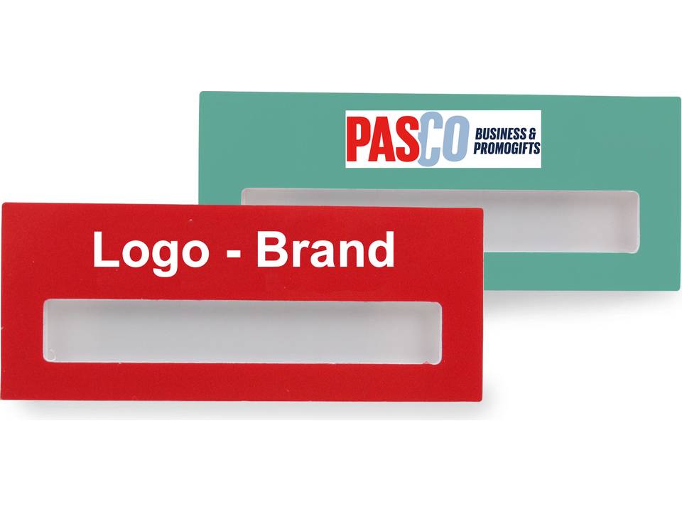Badge nominatif 74 x 30 mm 3