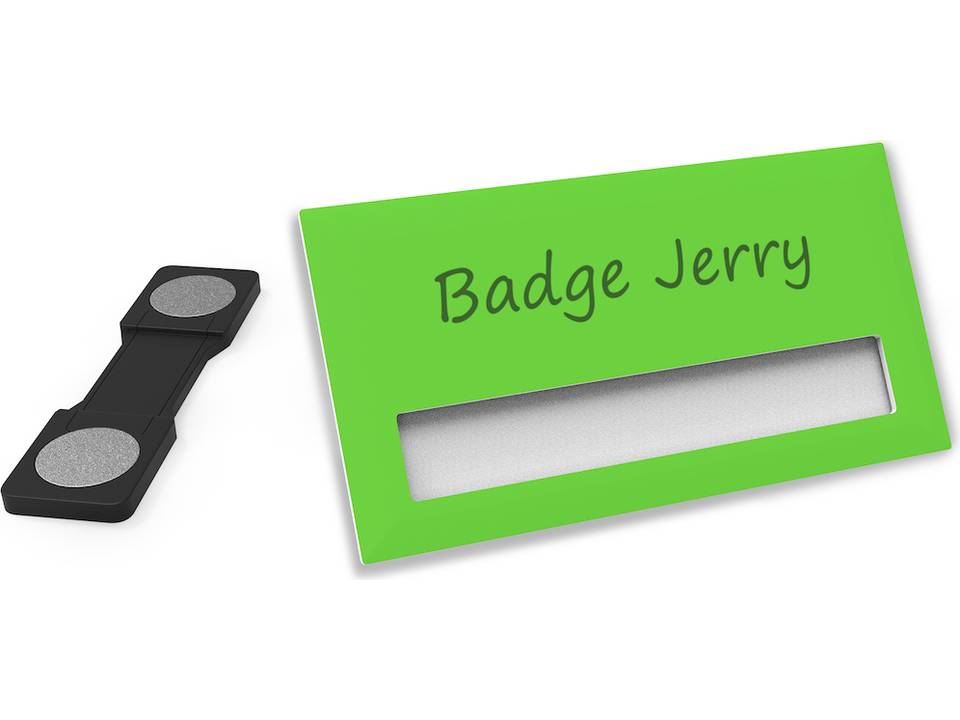 Badge nominatif 74 x 40 mm 14