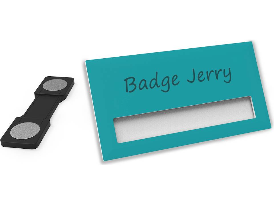 Badge nominatif 74 x 40 mm 21