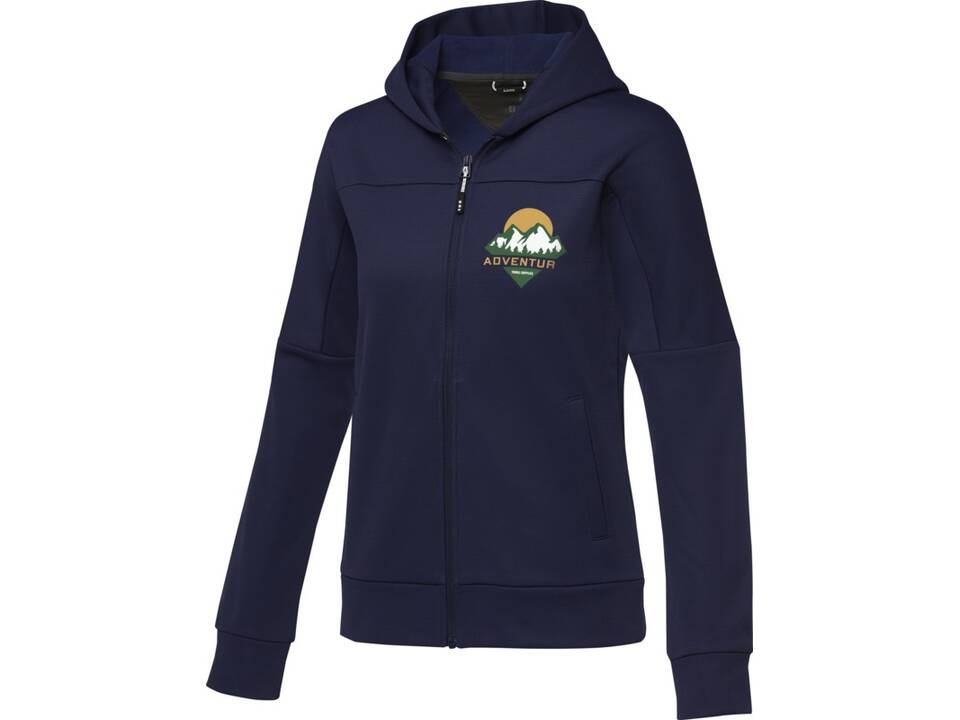 Veste Nubia en tricot performance à fermeture zippée intégrale pour femme 15