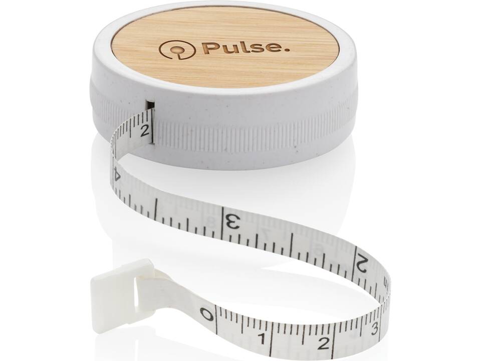 Mètre ruban de tailleur en plastique recyclé RCS et bambou 6