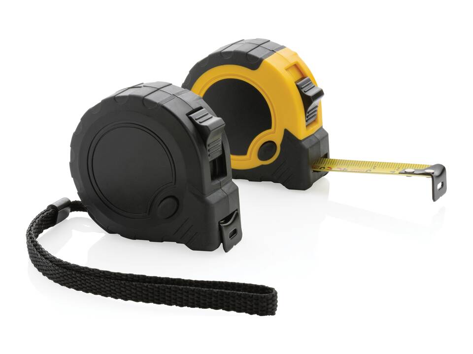 Mètre 3M/16 mm en plastique recyclé RCS avec bouton d'arrêt 6