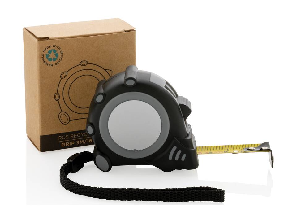 Mètre ruban Grip 3M/16mm en plastique recyclé RCS 6