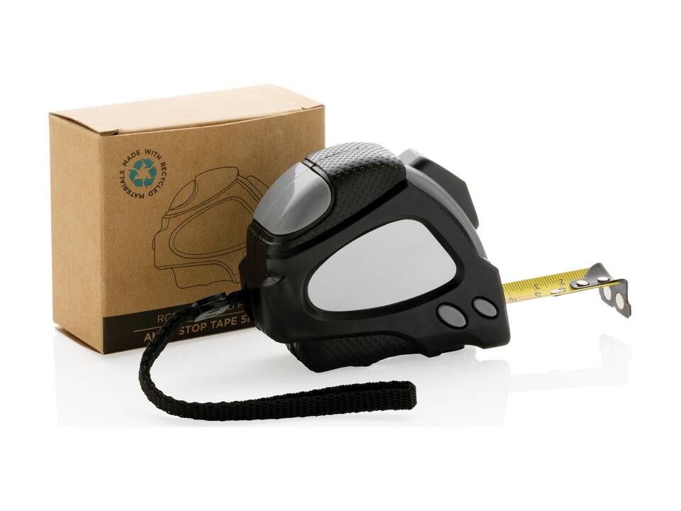 Mètre ruban Auto stop 5M/19mm en plastique recyclé RCS 7