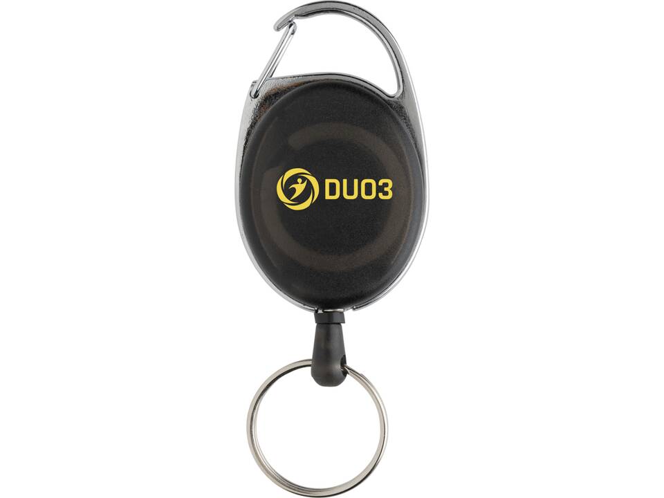 Porte-clés à clip extensible en ABS recyclé RCS 5