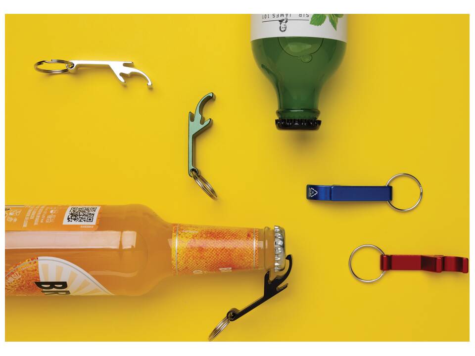 Décapsuleur et ouvre boite en aluminium recyclé RCS 36