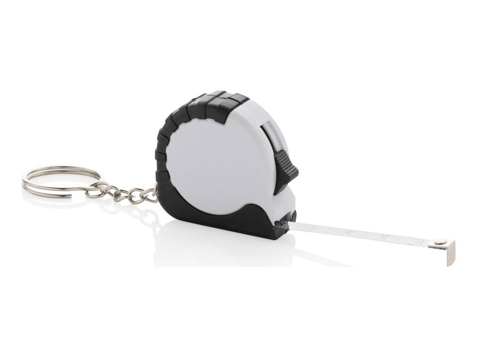 Porte-clés avec ruban de 1M en ABS RCS MeasureMate 12