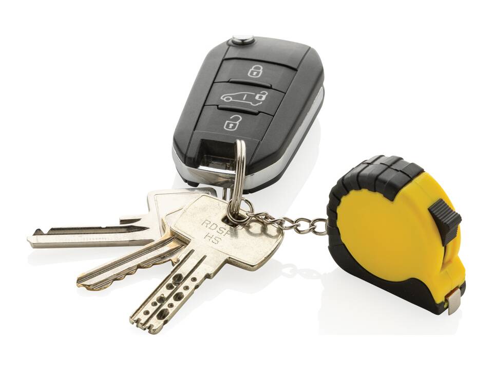 Porte-clés avec ruban de 1M en ABS RCS MeasureMate 23