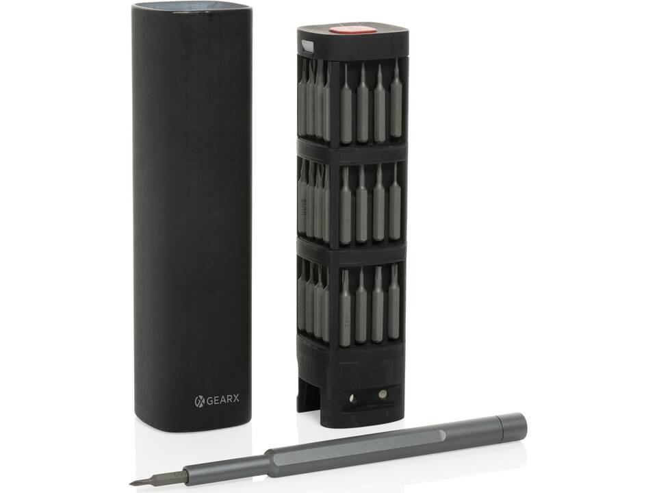 Set de tournevis 56 pcs en aluminium recyclé RCS Gear X 1