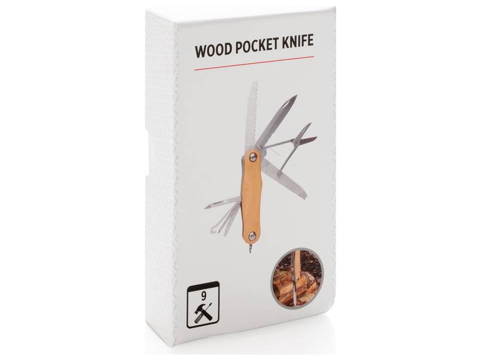 Couteau de poche Wood 6
