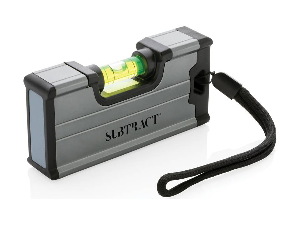 Règle de poche avec niveau et aimant 3