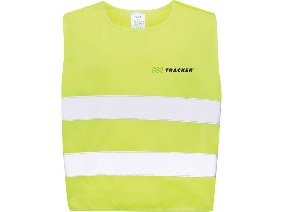 Gilet haute visibilité de signalisation en rPET GRS 3-6 ans 11