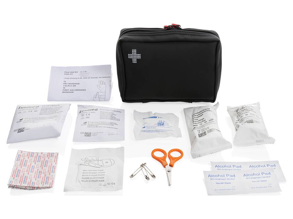 Set de premiers secours en PU nubuck recyclé RCS 2