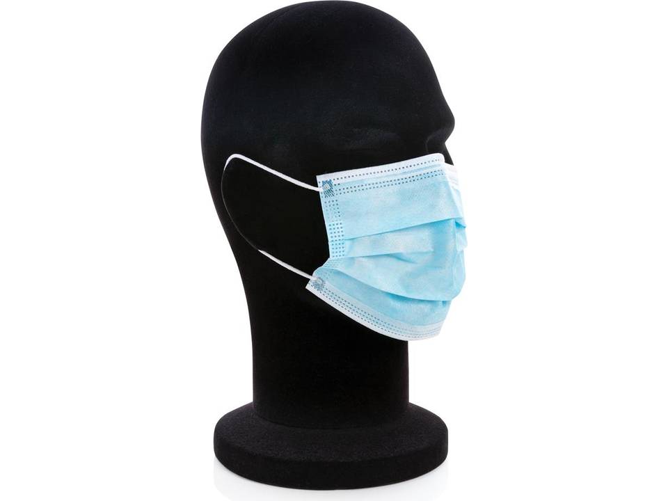 Masques jetables à 3 plis EN-14683:2019 x 50 pièces 10