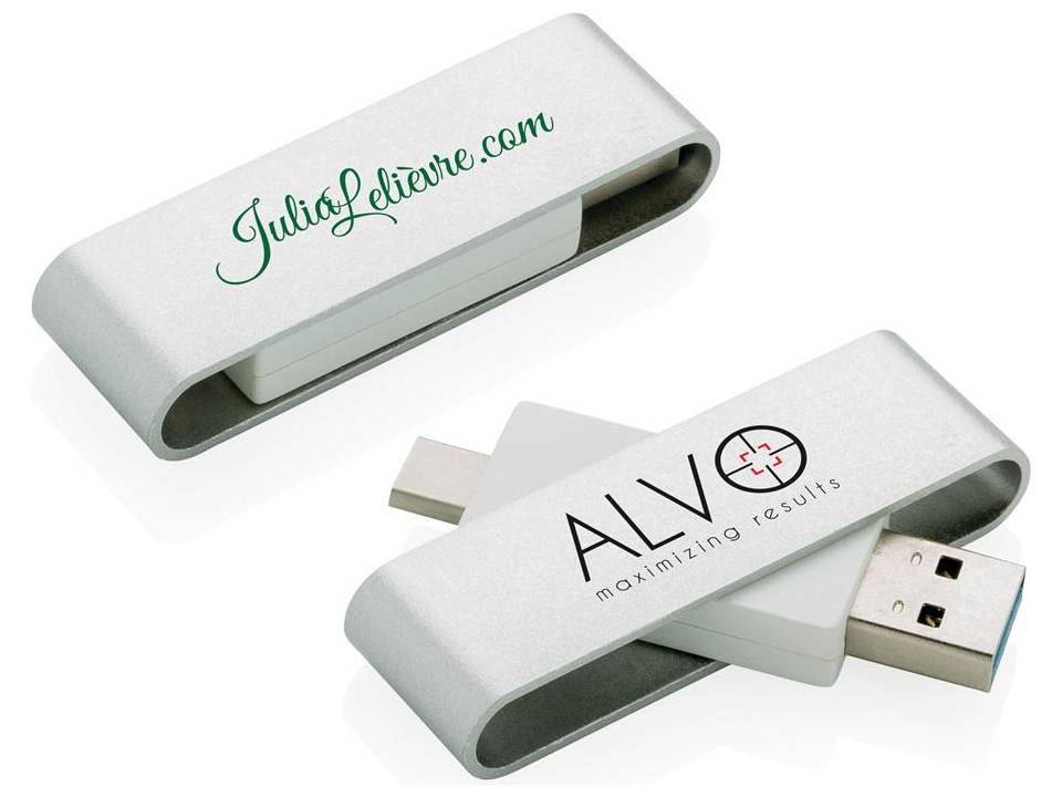 Clé USB avec type C Pivot 6