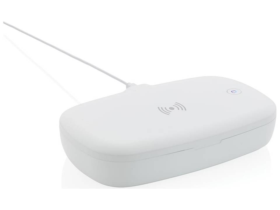 Boîte de stérilisation UV-C avec chargeur sans fil 5W 14