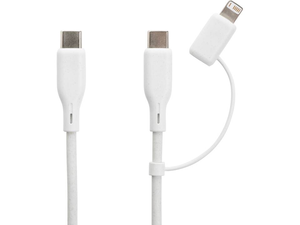 Set de 2 chargeurs 20W en PET recyclé RCS Boost 3