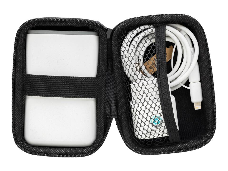 Set de 3 chargeurs 20W et type C en PET recyclé RCS Surge 7