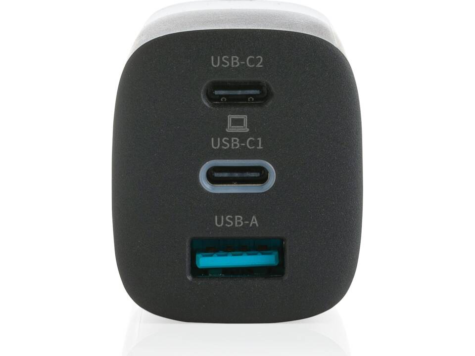 Chargeur mural USB 3 ports PD ultra-rapide Philips 65 W 3