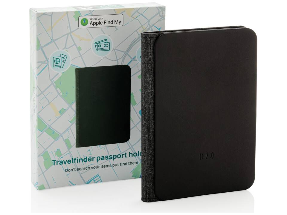 Porte-passeport en RCS avec géolocalisation Trackmate 14