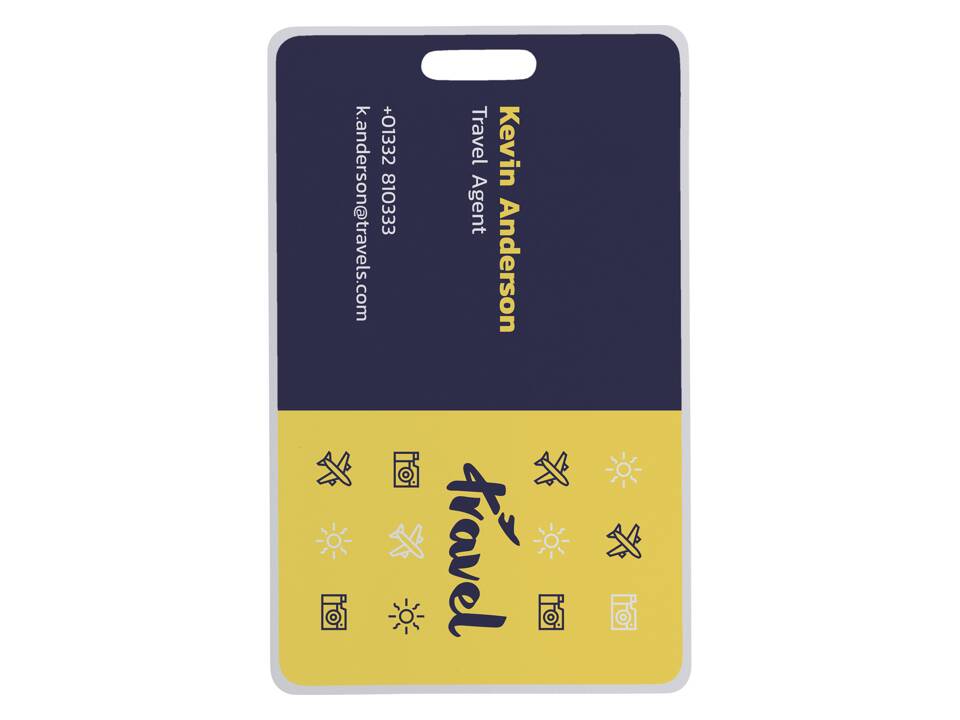 Carte de géolocalisation rechargeable en ABS RCS Findit 14