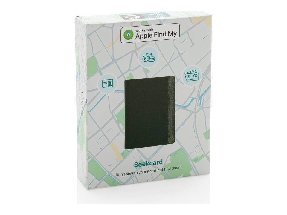 Porte cartes avec géolocalisation en polyester RCS Seekcard 16