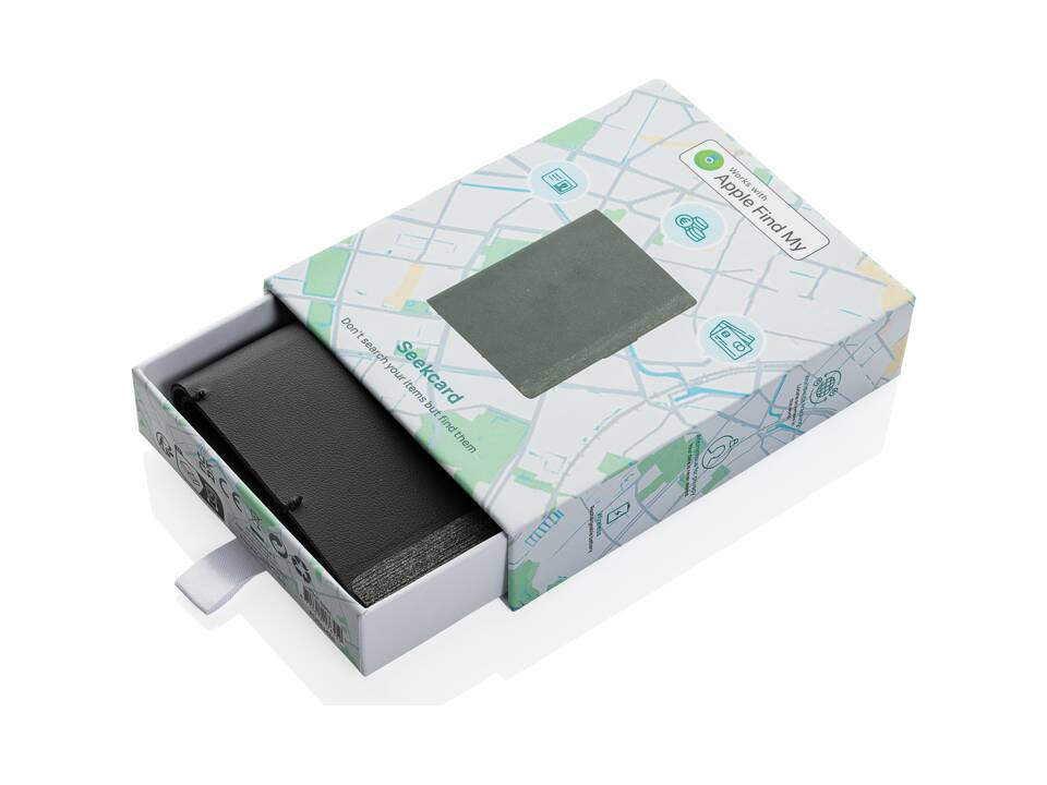 Porte cartes avec géolocalisation en polyester RCS Seekcard 17