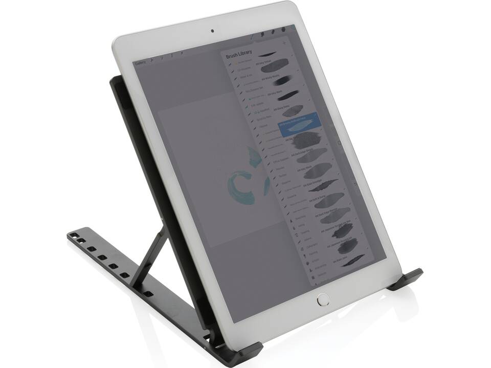 Support ordinateur/tablette en aluminium recyclé RCS Terra 2