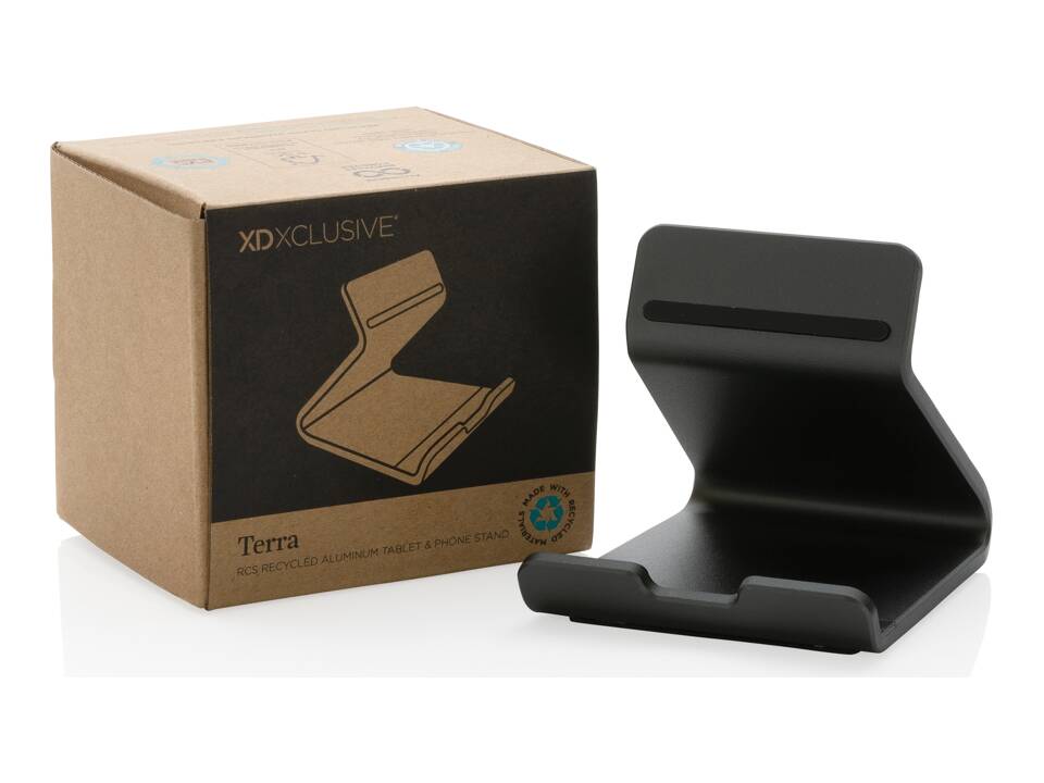 Support pour tablette et téléphone en aluminium recyclé RCS 9