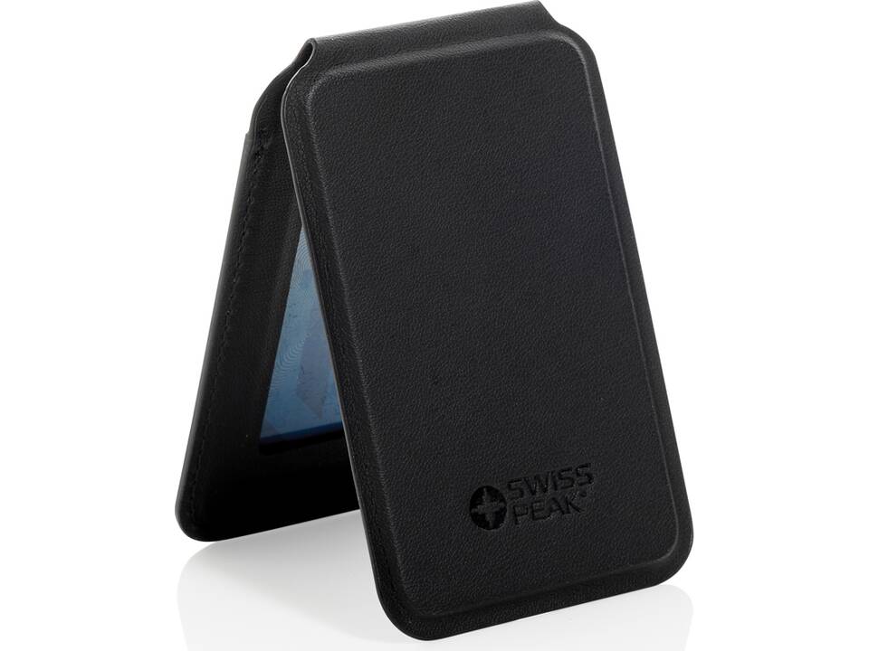 Portefeuille magnétique en PU recyclé Magstand RCS 5