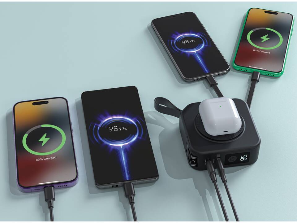 Chargeur universel 5 en 1 Urban Vitamin Saratoga 13