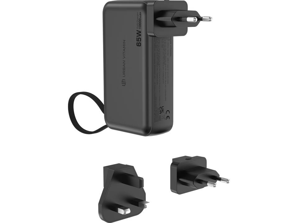 Chargeur hybride GaN 65W en PC RCS Urban Vitamin Eureka 14